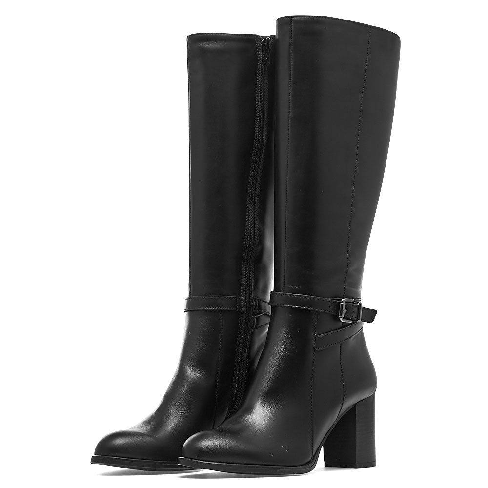 Bottine Chelsea Tamaris Essentials - Couleur Noire - Talon Bloc Confort - Semelle Touch-it