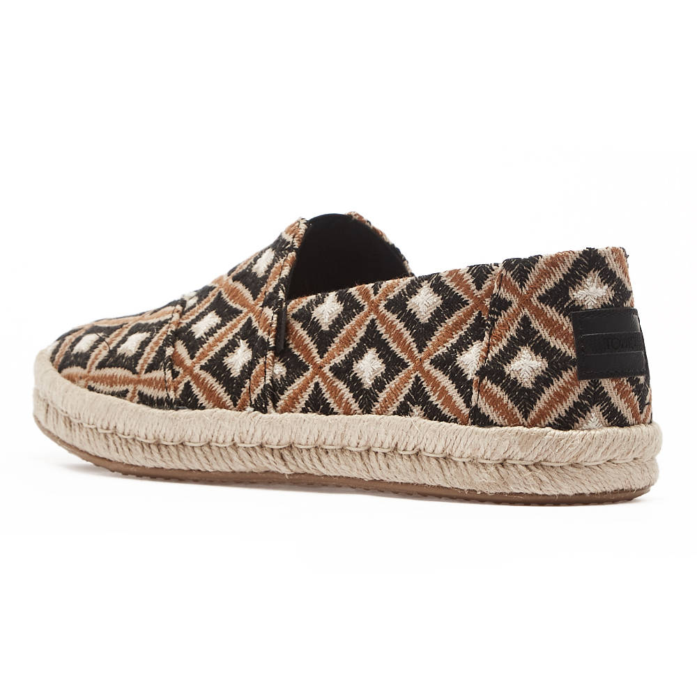 Toms Blk Geo Wvn Wm Alrope Esp 10020700