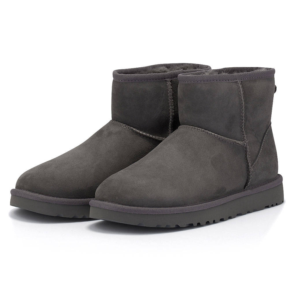 ΓΥΝΑΙΚΕΙΑ > Μποτάκια > Casual UGG - Ugg Classic Mini Ii 1016222-GREY - 00052