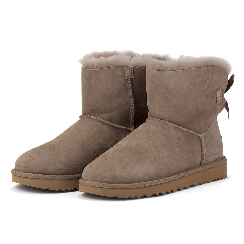 UGG - Ugg Mini Bailey Bow II 1016501-K9K9 - 00412 ΓΥΝΑΙΚΕΙΑ > Μποτάκια > Casual