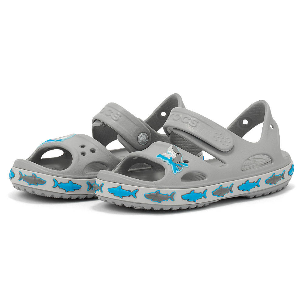 Crocs - Crocs FL Shark Band Sandal B 206365-007 - 01031 ΠΑΙΔΙΚΑ > Σαγιονάρες