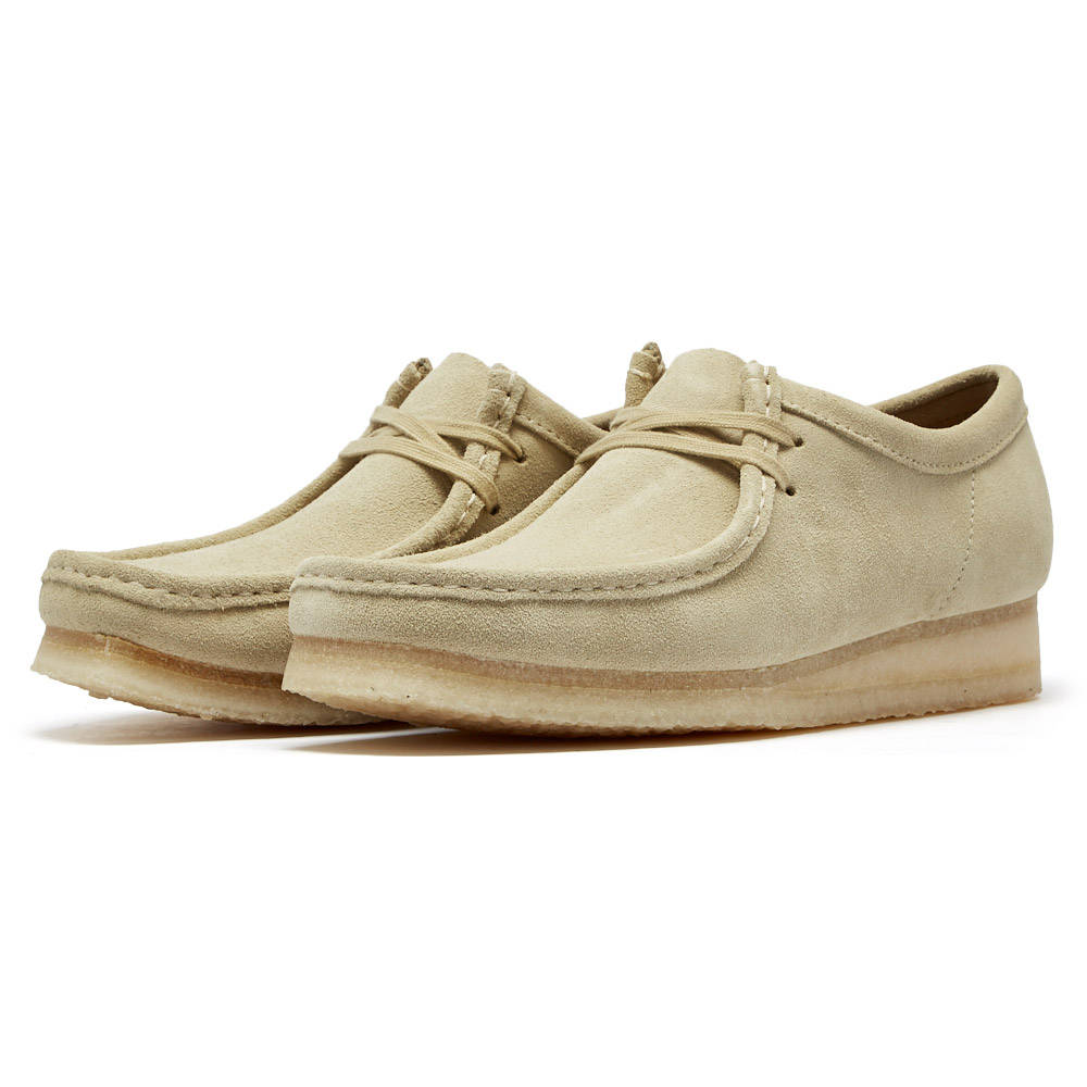Clarks - Clarks Wallabee 26155515 - CL.MAPLE SUEDE CL.MAPLE SUEDE Clarks