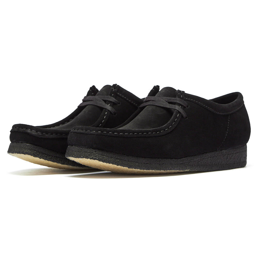 Clarks - Clarks Wallabee 26155519 - CL.BLACK SDE CL.BLACK SDE Clarks