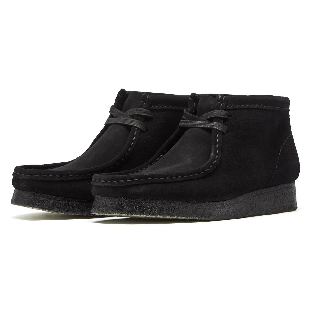 Clarks - Clarks Wallabee Boot. 26155521 - CL.BLACK SDE CL.BLACK SDE Clarks