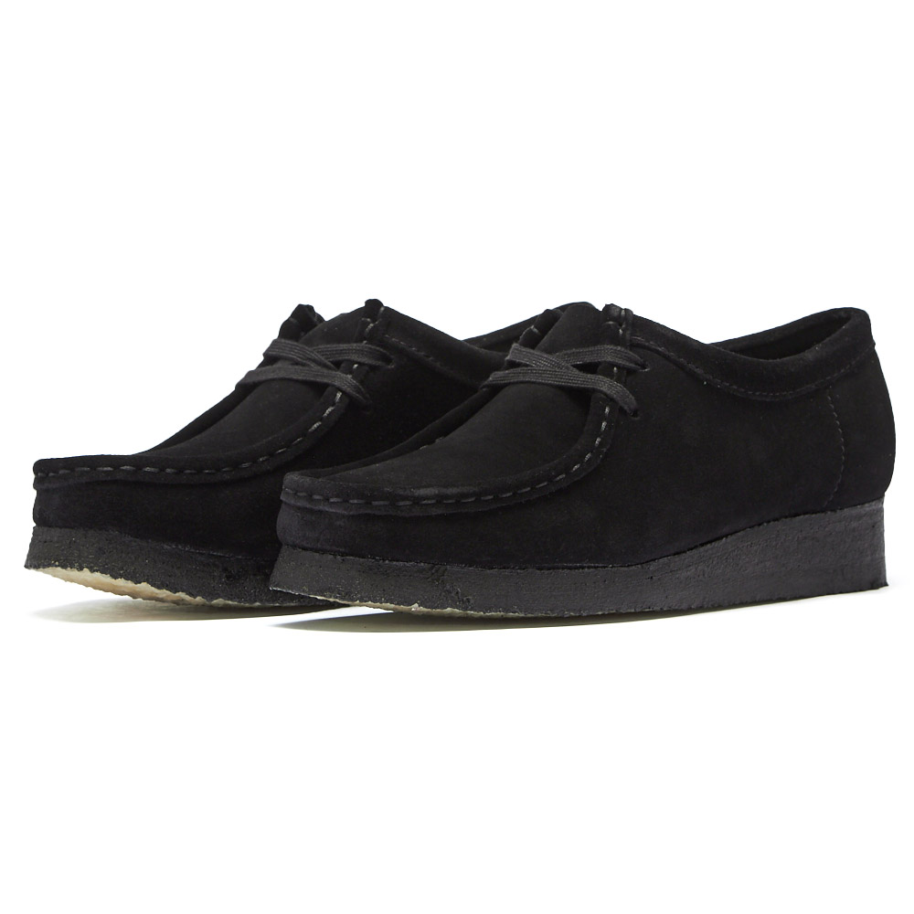 Clarks - Clarks Wallabee. 26155522 - CL.BLACK SDE CL.BLACK SDE Clarks