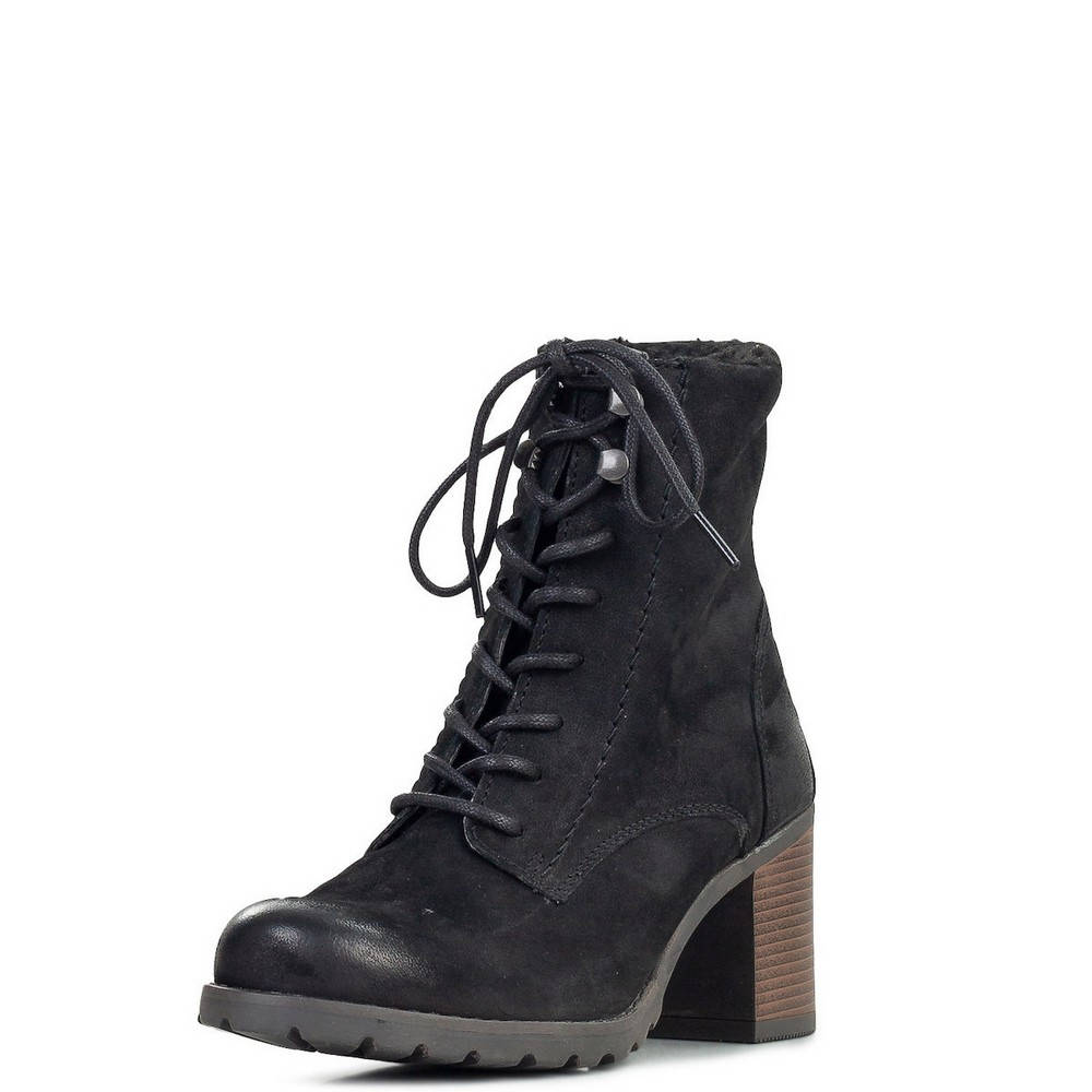 Clarks - Clarks Clarkwell Lace 26167720 - CL.BLACK WLINED LEA CL.BLACK WLINED LEA Clarks