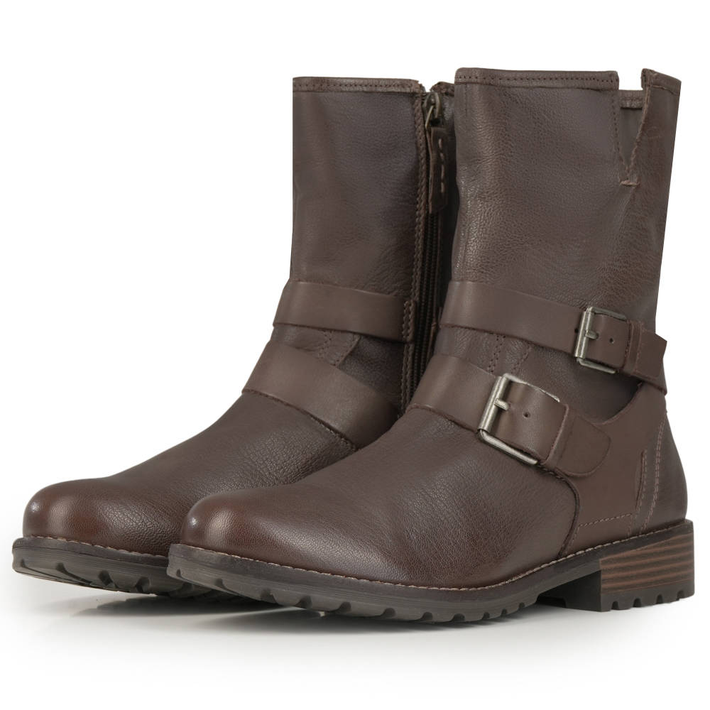 Clarks - Clarks Clarkwell Mid 26168563 - CL.DARK BROWN CL.DARK BROWN Clarks