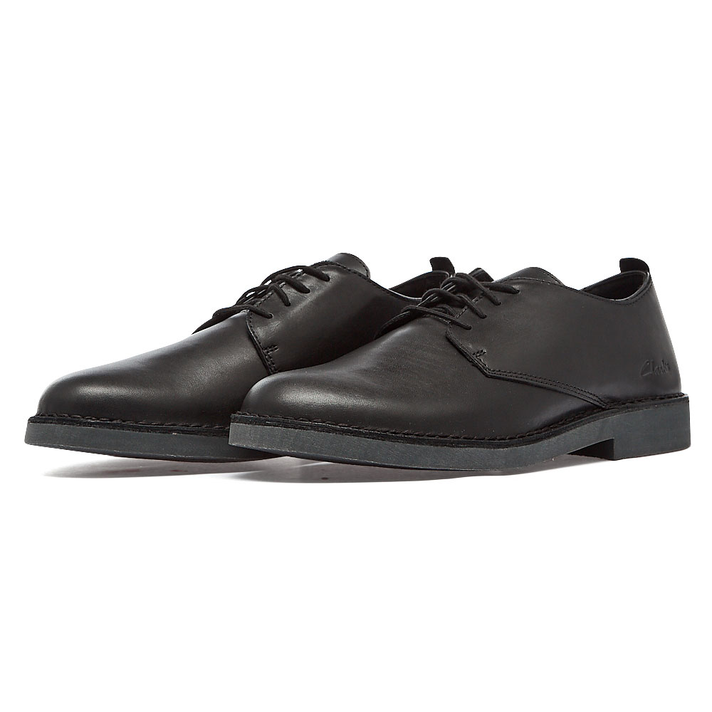 Clarks - Clarks Desert Lon Evo 26173576 - CL.BLACK LEATHER CL.BLACK LEATHER Clarks