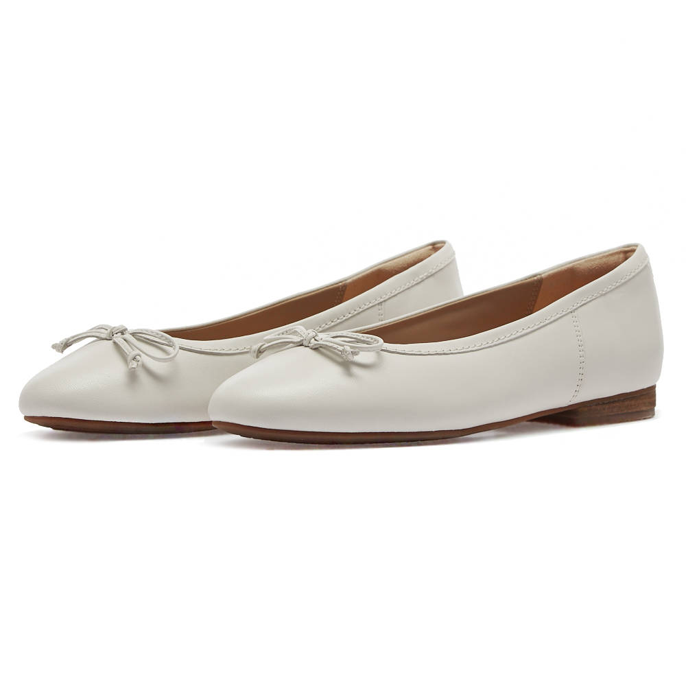 Clarks - FAWNA LILY - CL.WHITE LEATHER CL.WHITE LEATHER Clarks