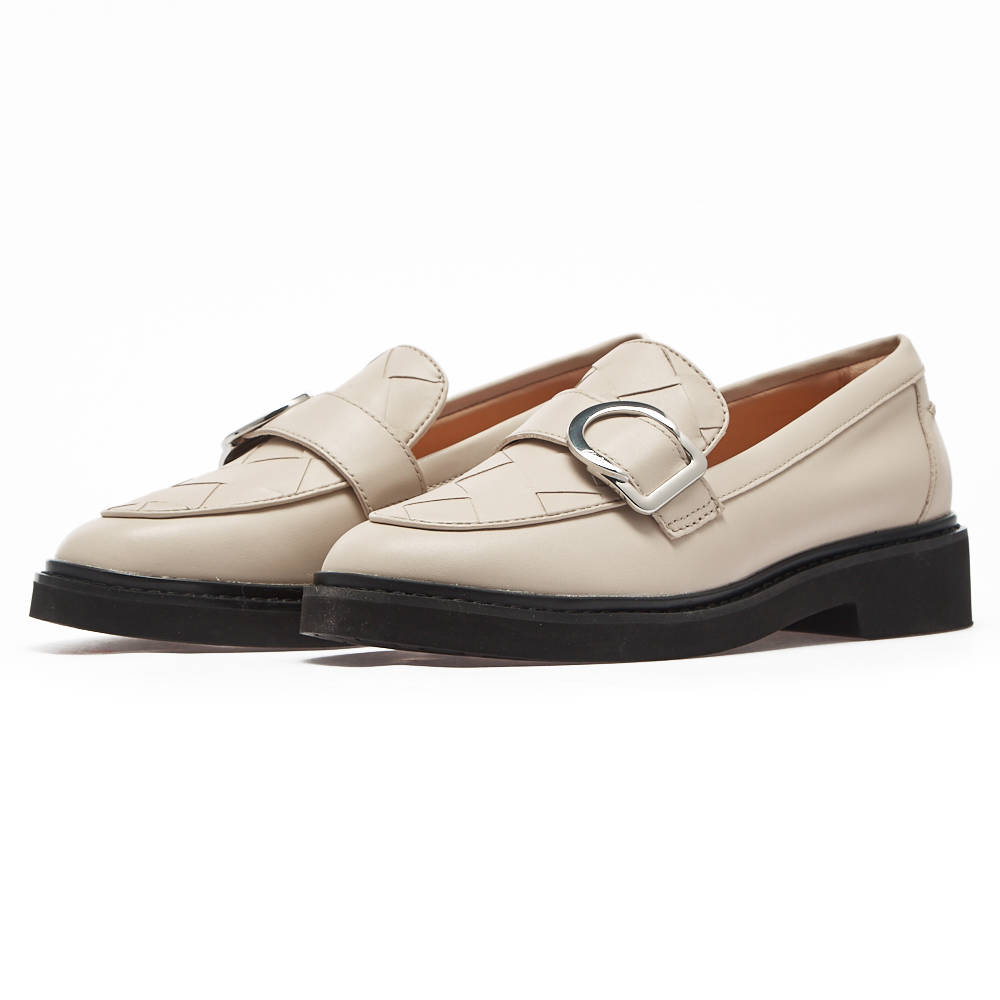 Clarks - SPLEND PENNY - CL.IVORY LEATHER CL.IVORY LEATHER Clarks