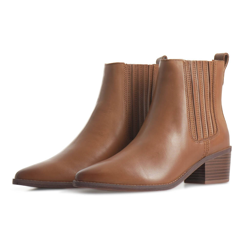 Clarks - Clarks Morzine Top 26178820 - CL.TAN LEATHER CL.TAN LEATHER Clarks