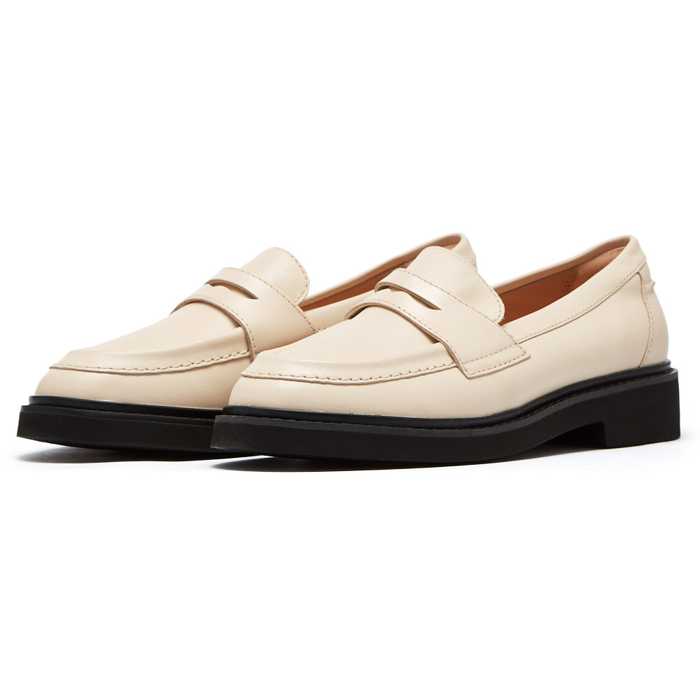 Clarks - Clarks Splend Edge 26179542 - CL.CREAM LEATHER CL.CREAM LEATHER Clarks