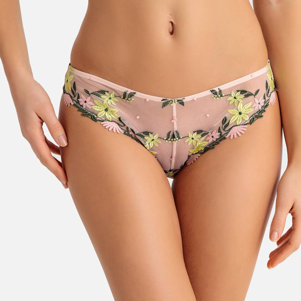 La Redoute Collections – Σλιπ από τούλι με φλοράλ σχέδιο – 8875&0001