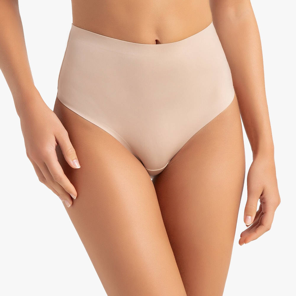 La Redoute Collections – Ψηλόμεσο στρινγκ που συσφίγγει από μικροΐνες 350152732 – 7505&0001