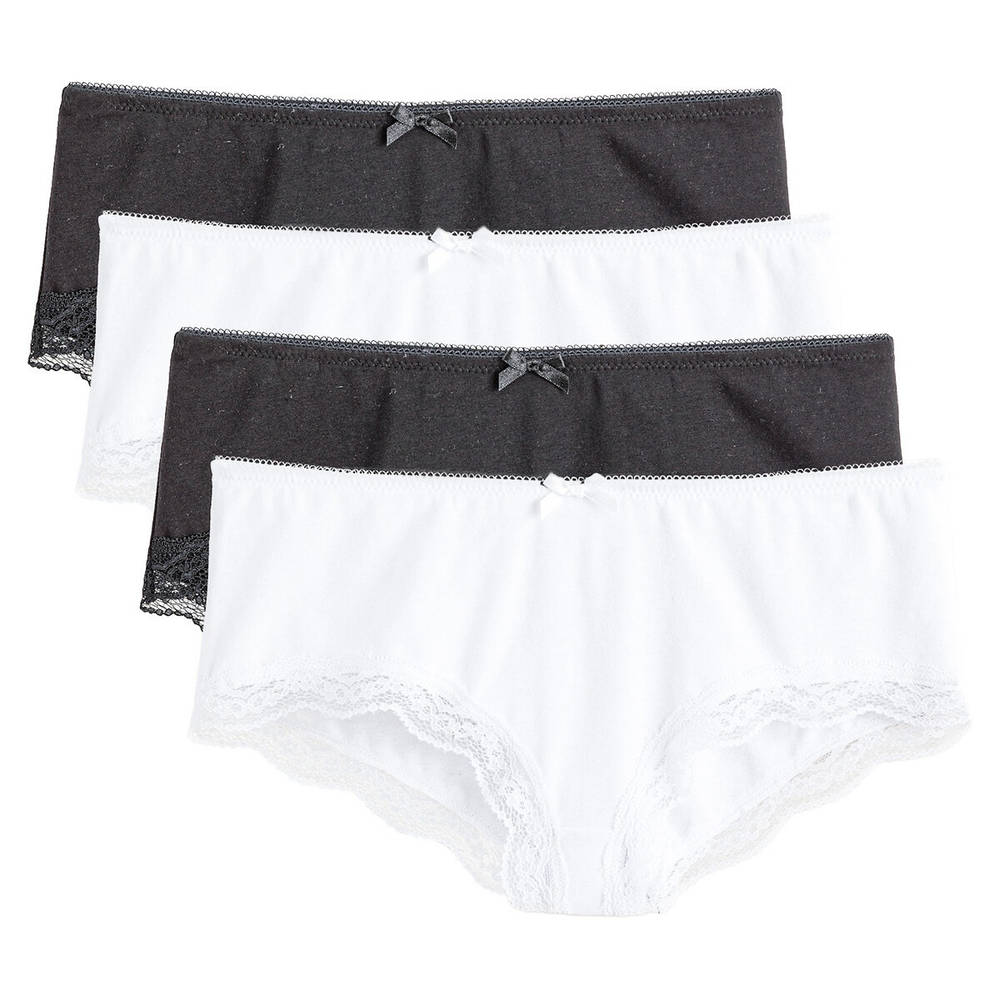 La Redoute Collections – Σετ 4 σλιπ εγκυμοσύνης με λεπτομέρειες από δαντέλα 350249688 – 1123&0001