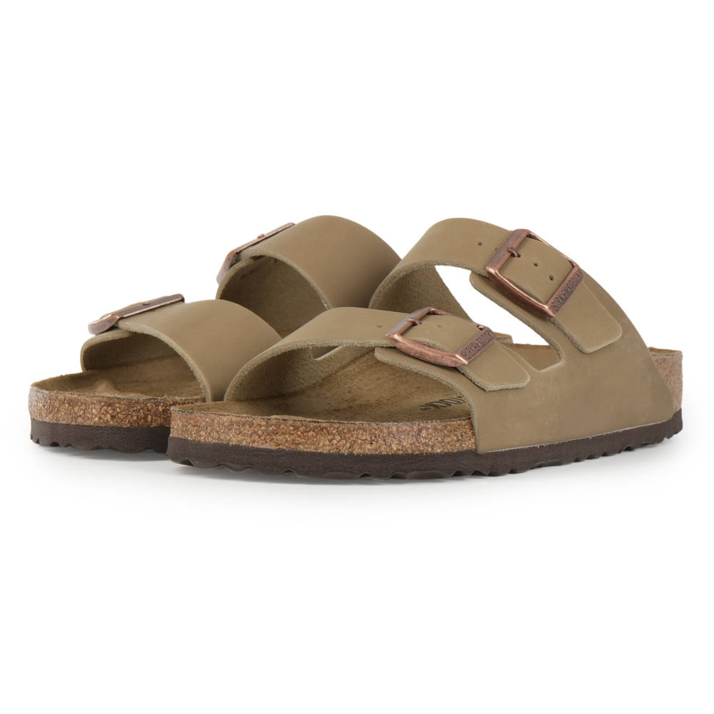 Birkenstock - Birkenstock F25 Leather Arizona Leoi Tabacco Brown 352203003550 - BRK.TABACCO BROWN BRK.TABACCO BROWN Birkenstock