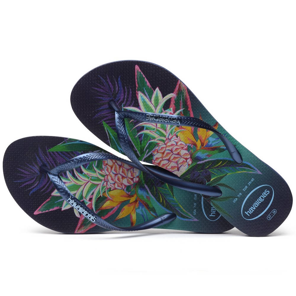 Havaianas - Havaianas Slim Tropical 4122111-0555 - 01659 ΓΥΝΑΙΚΕΙΑ > Σαγιονάρες