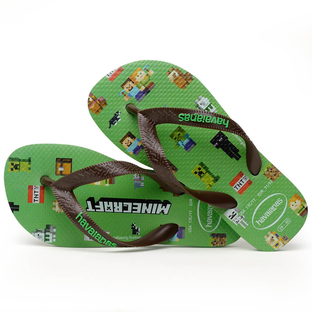 ΠΑΙΔΙΚΑ > Σαγιονάρες Havaianas - Havaianas Minecraft 4145125-2715 - 00607