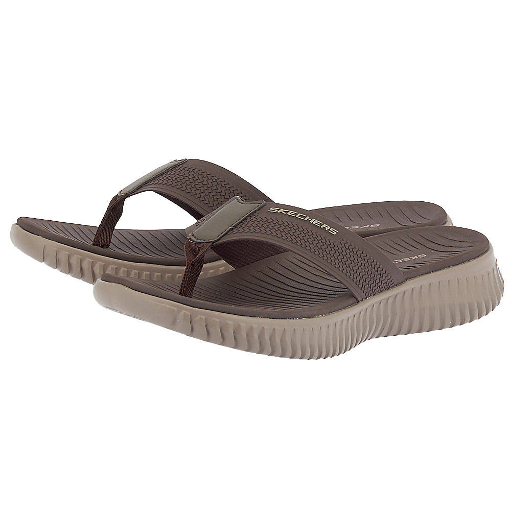 Skechers - Skechers Thong Sandal 51721BRN - 00137 ΑΝΔΡΙΚΑ > Σαγιονάρες