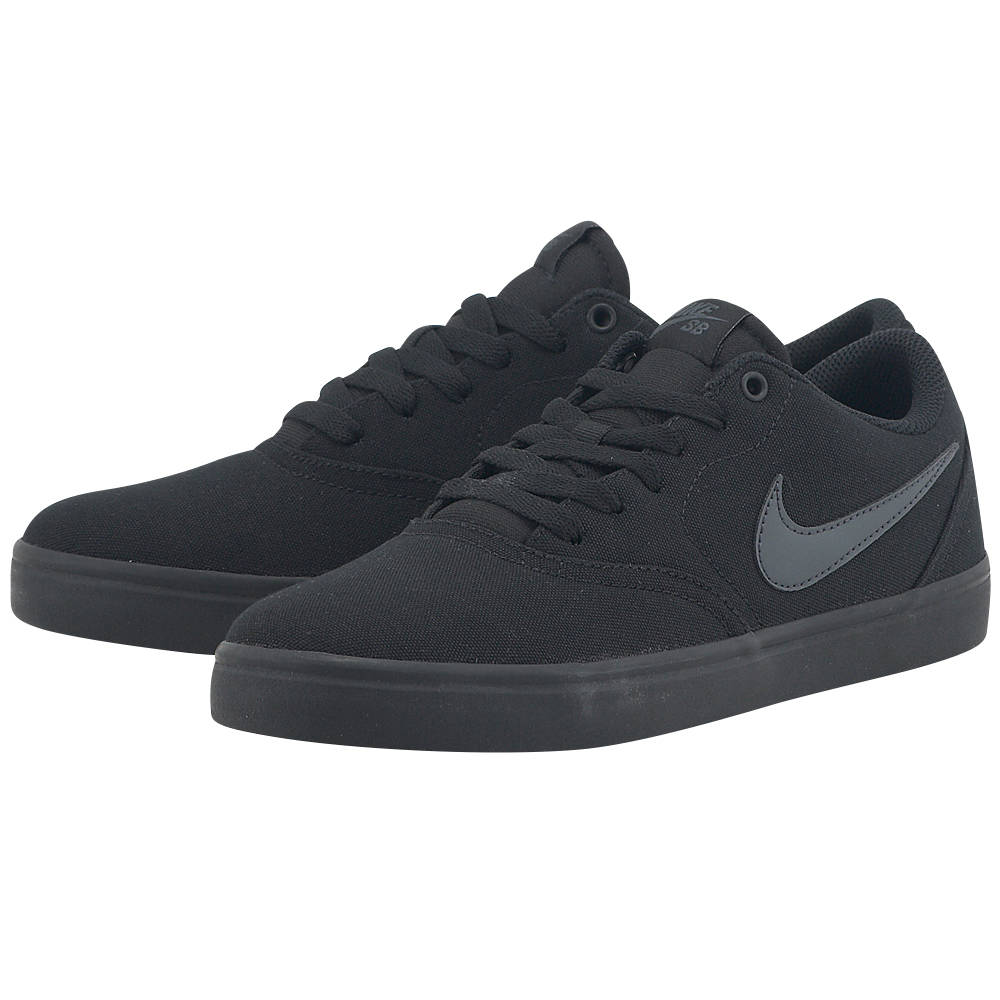 Nike – Nike SB Check Solarsoft Canvas Skateboarding 843896002-4 – ΜΑΥΡΟ