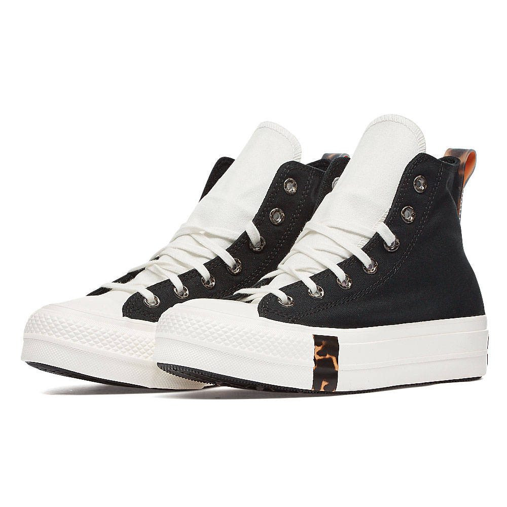Converse - Converse Chuck Taylor All Star Lift Platform Tortoise A05257C - CO.BLACK/EGRET/TAWNY CO.BLACK/EGRET/TAWNY Converse
