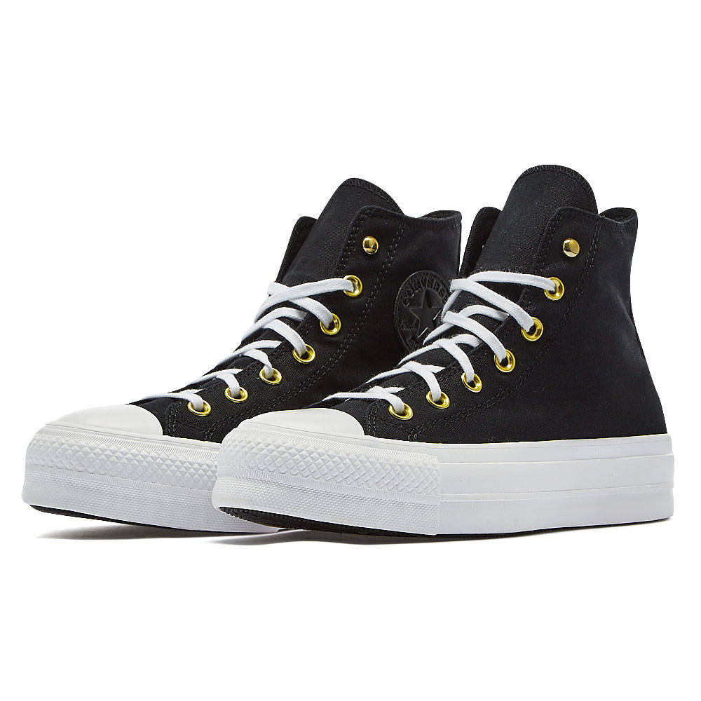 Converse - Converse Chuck Taylor All Star Lift A05453C - CO.BLACK/WHITE/GOLD CO.BLACK/WHITE/GOLD Converse