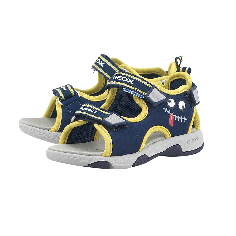 Geox – Geox Multi Boy B720FA – ΜΠΛΕ/ΚΙΤΡΙΝΟ