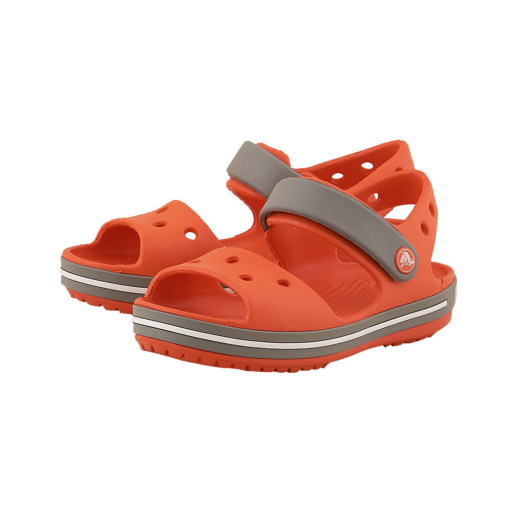 Crocs – Crocs CR12856-2 – ΠΟΡΤΟΚΑΛΙ/ΓΚΡΙ