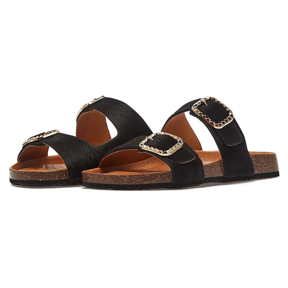 ΓΥΝΑΙΚΕΙΑ > Sandals > Flats Geox - Geox D New Brionia B D45VYC-000QS - GE.C9999.01