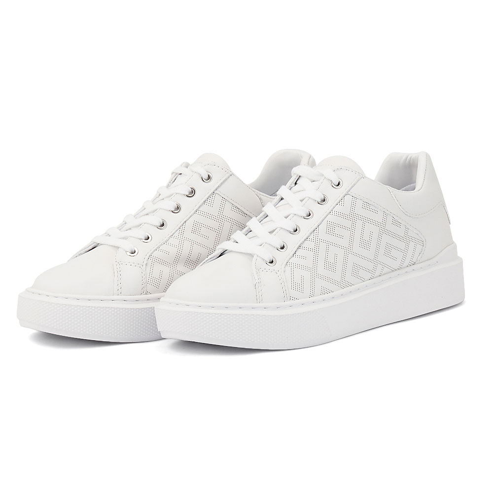 Guess - Guess Ivee FL5IVEELE12-WHITE - 00877 ΓΥΝΑΙΚΕΙΑ > Sneakers > Low Cut