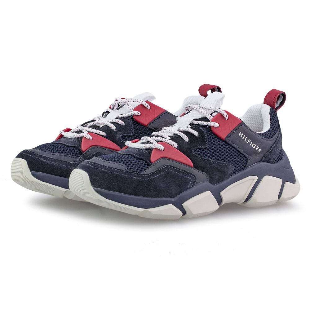 ΑΝΔΡΙΚΑ > Sneakers > Chunky Tommy Hilfiger - Tommy Hilfiger Chunky Material Mix FM0FM02287-020 - 00455