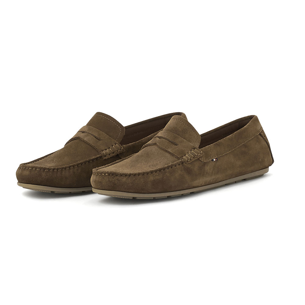 Image of 
            Tommy Hilfiger - Tommy Hilfiger Casual Hilfiger Suede Driver FM0FM04271 - THGW0