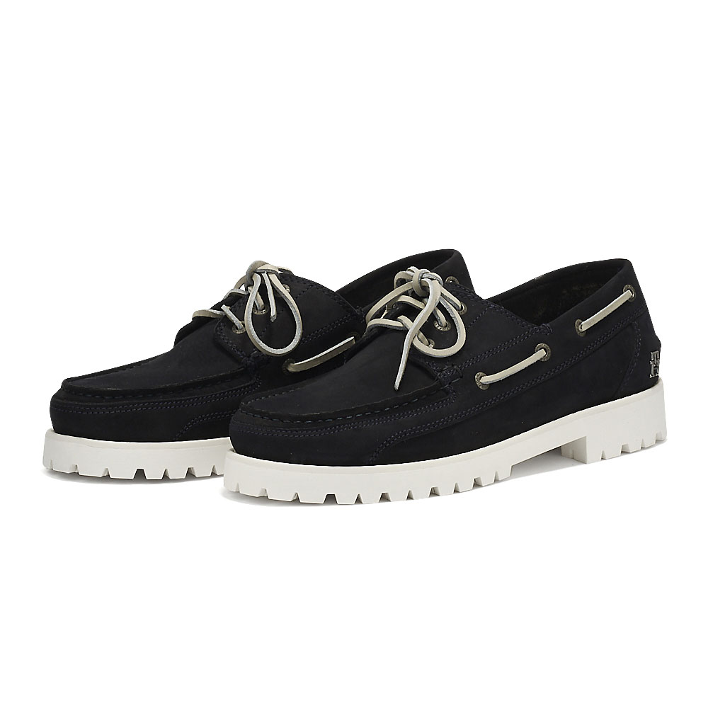 Tommy Hilfiger Tommy Hilfiger - Tommy Hilfiger Boat Shoe Classic Nubuck FM0FM04447 - THDW5