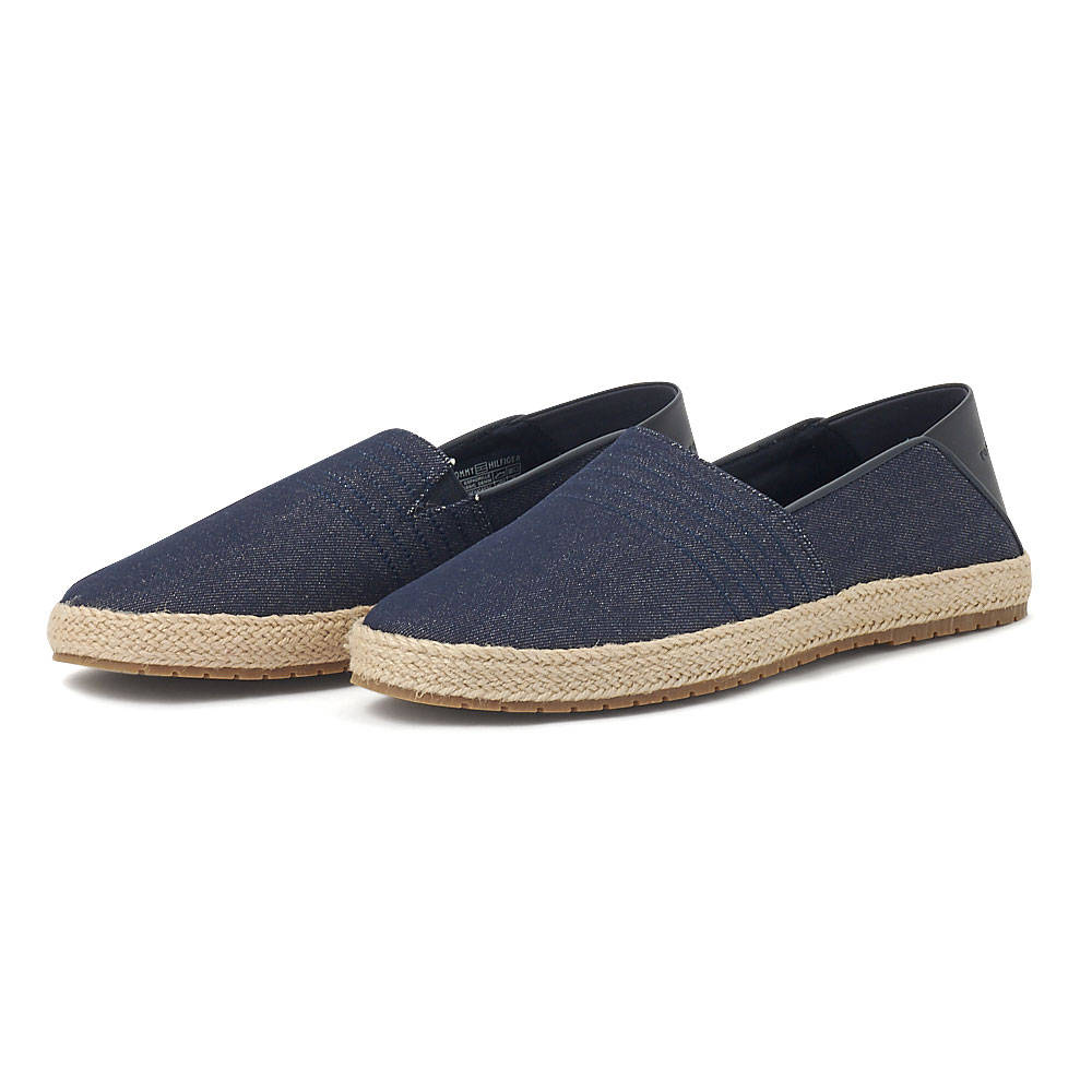 Image of 
            Tommy Hilfiger - Tommy Hilfiger Espadrille Classic Denim FM0FM04531 - TH0G0