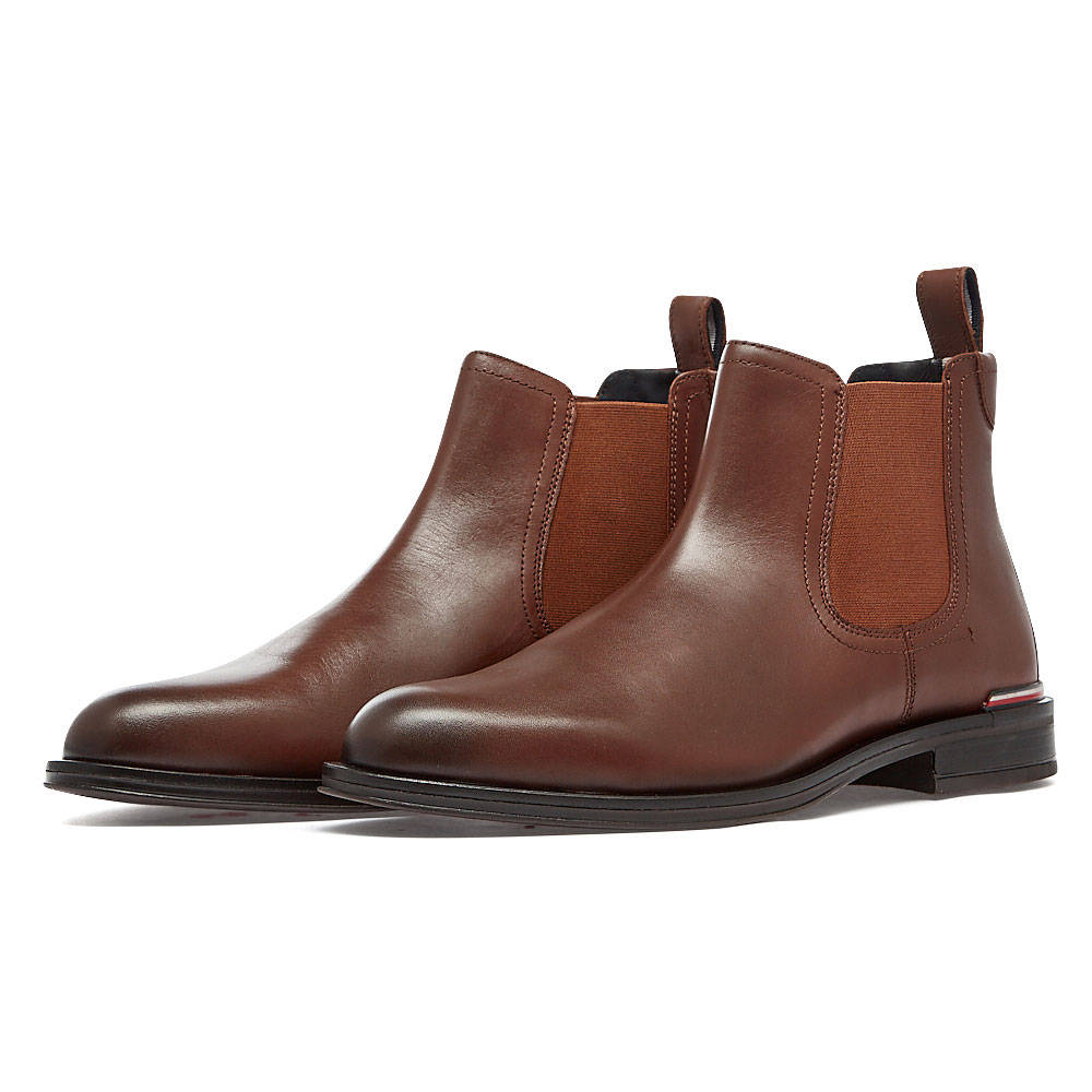 Image of 
            Tommy Hilfiger - Tommy Hilfiger Core Rwb Hilfiger Lth Chelsea FM0FM04806 - THGVI