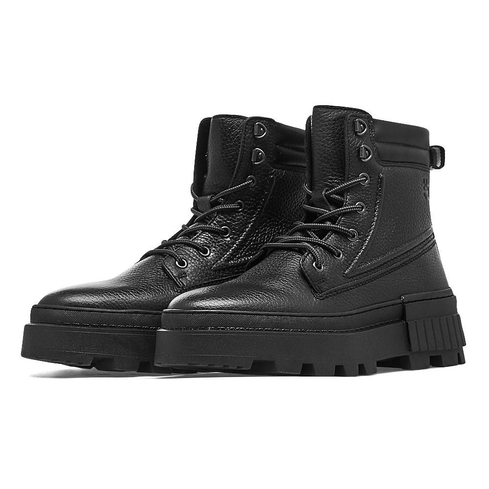 Image of 
            Tommy Hilfiger - Tommy Hilfiger Th Elevated Chunky W Lth Boot FM0FM04808 - TH0GQ