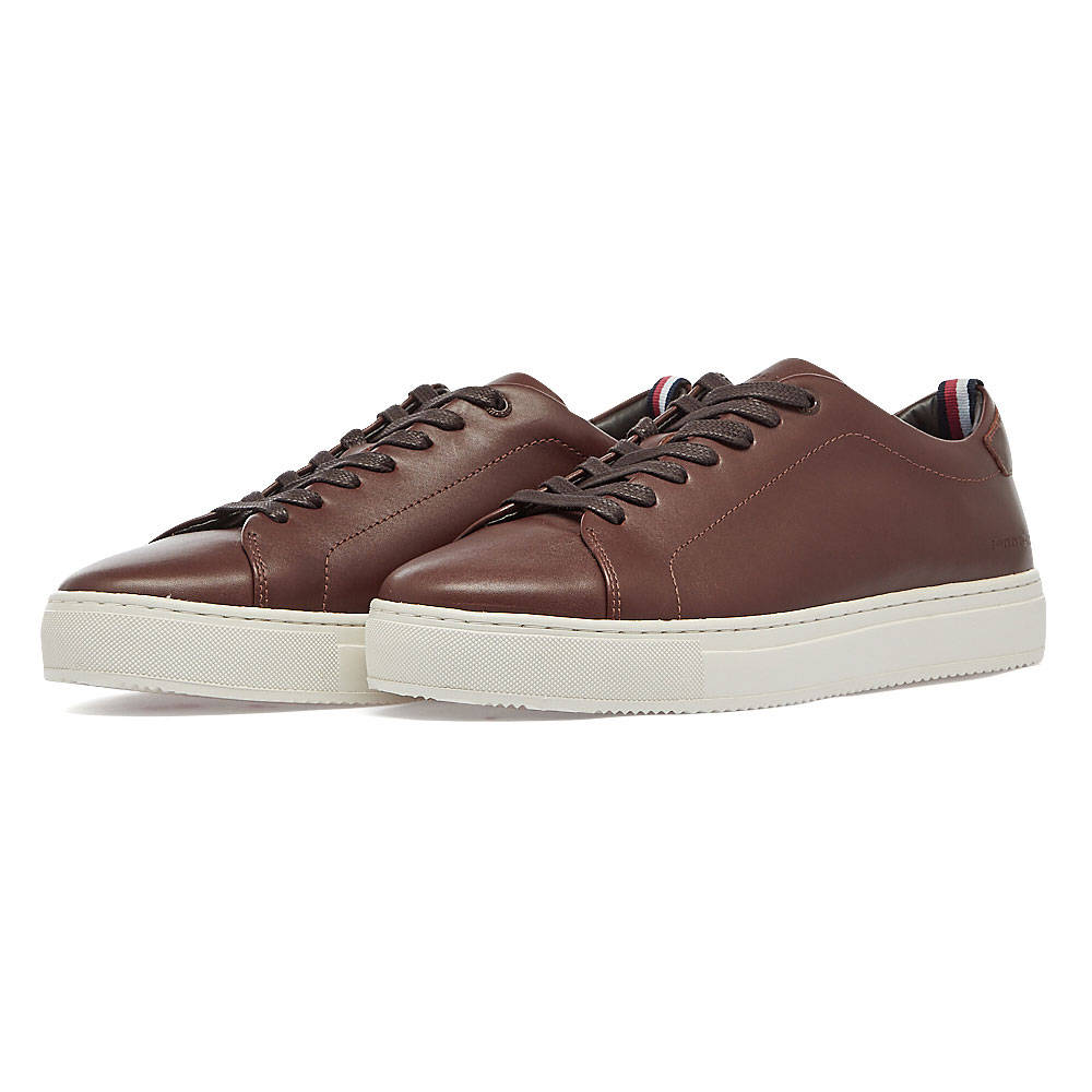 Tommy Hilfiger - Tommy Hilfiger Premium Heritage Cupsole Cognac FM0FM04832 - THGTU THGTU Tommy Hilfiger