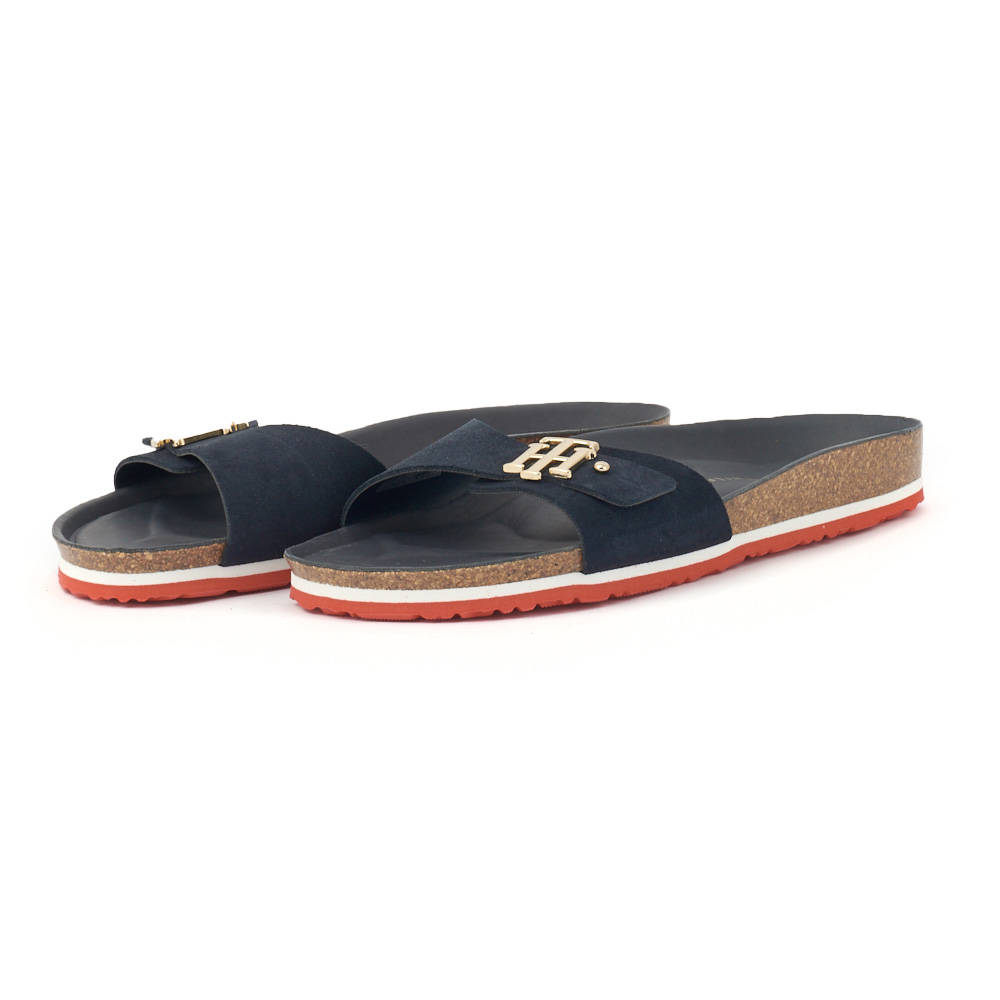 Tommy Hilfiger - Tommy Hilfiger FW0FW06244-0GY - 01368 ΓΥΝΑΙΚΕΙΑ > Σανδάλια > Sliders