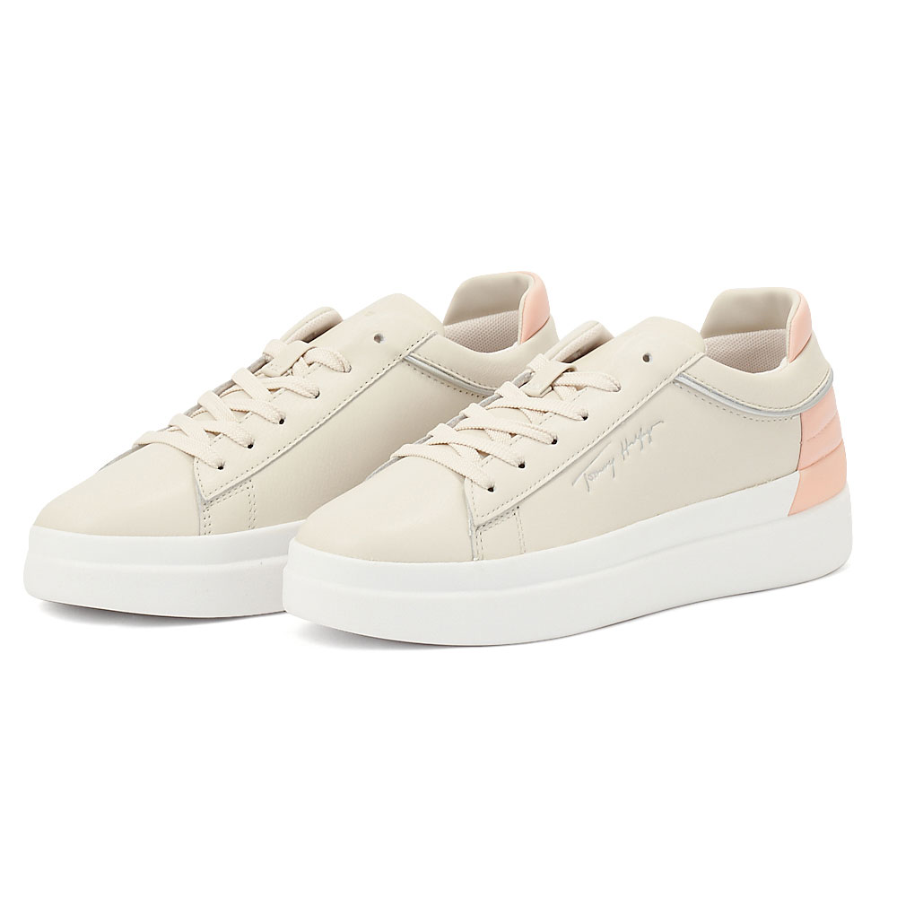 Tommy Hilfiger - Tommy Hilfiger Feminine Leather Sneaker FW0FW06511 - THTMF THTMF Tommy Hilfiger