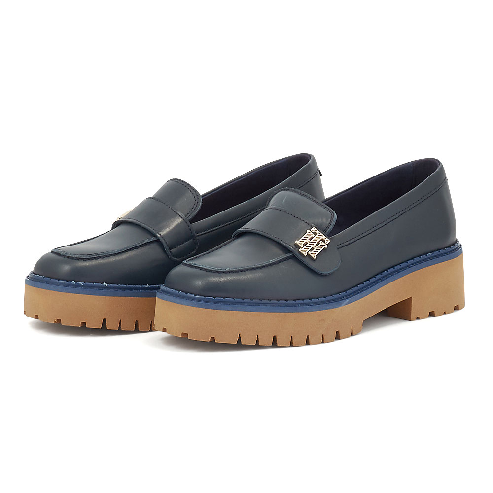 Tommy Hilfiger - Tommy Hilfiger Hardware Chunky Loafer FW0FW06675-DW5 - 01362 ΓΥΝΑΙΚΕΙΑ > Brogues & Loafers