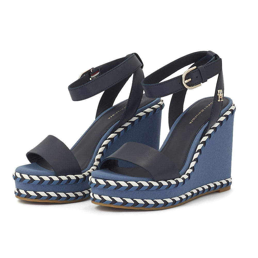 ΓΥΝΑΙΚΕΙΑ > Πλατφόρμες Tommy Hilfiger - Tommy Hilfiger New Wedge FW0FW07009-DW6 - 04407