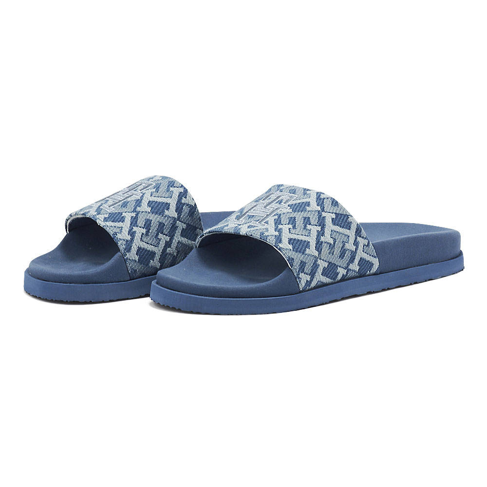 Tommy Hilfiger Tommy Hilfiger - Tommy Hilfiger Denim Monogram Slide FW0FW07155 - TH0G1