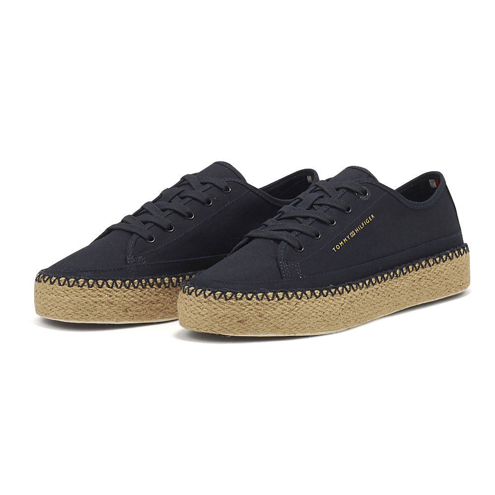 Image of 
            Tommy Hilfiger - Tommy Hilfiger Rope Vulc Sneaker Corporate FW0FW07241 - THDW6