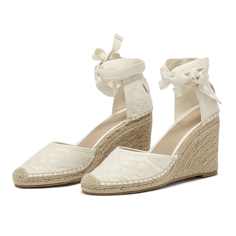 Image of 
            Tommy Hilfiger - Tommy Hilfiger Closed Toe Wedge Monogram W FW0FW07255 - TH0K8