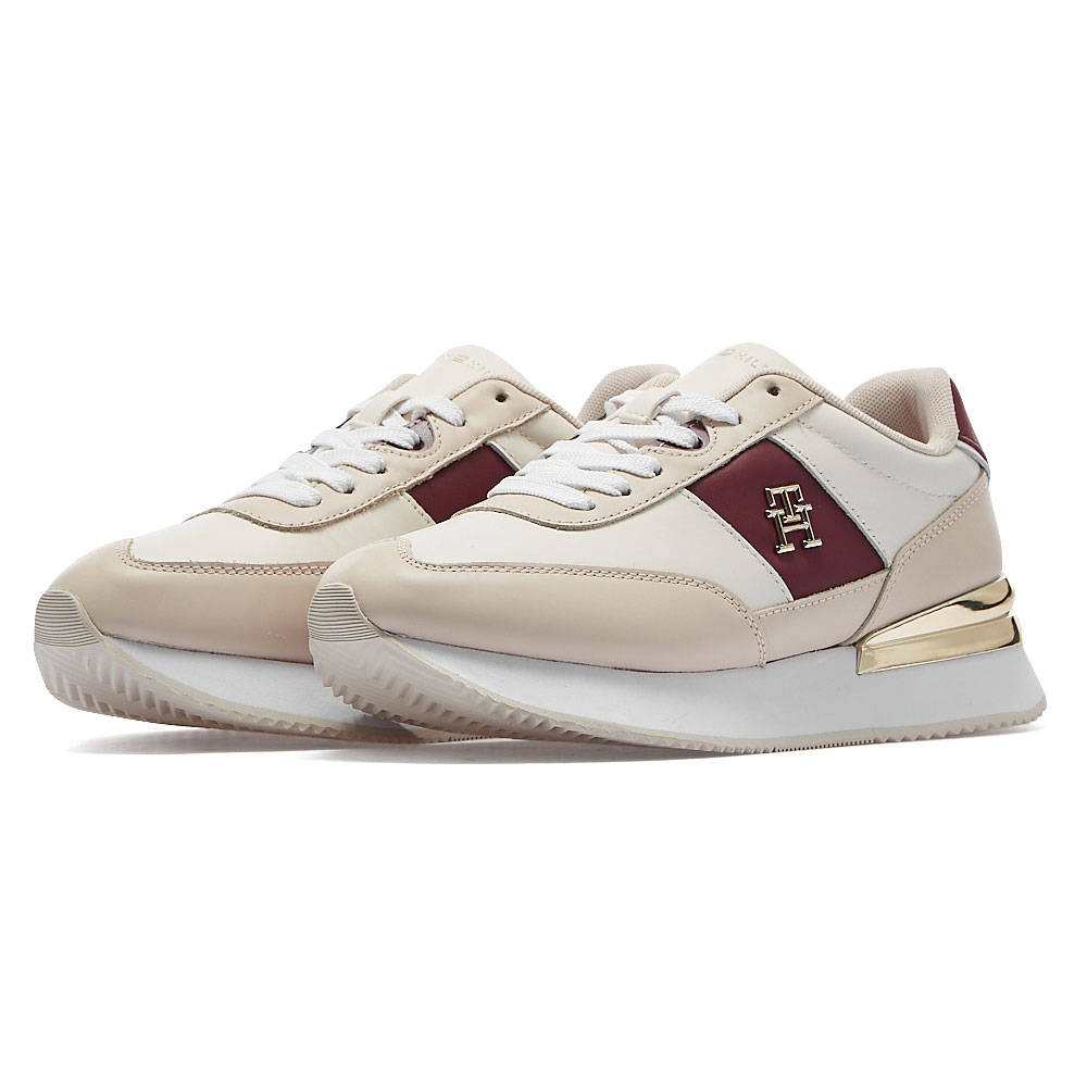 Tommy Hilfiger - Tommy Hilfiger Th Elevated Feminine Runner Gld FW0FW07306 - THYBH THYBH Tommy Hilfiger