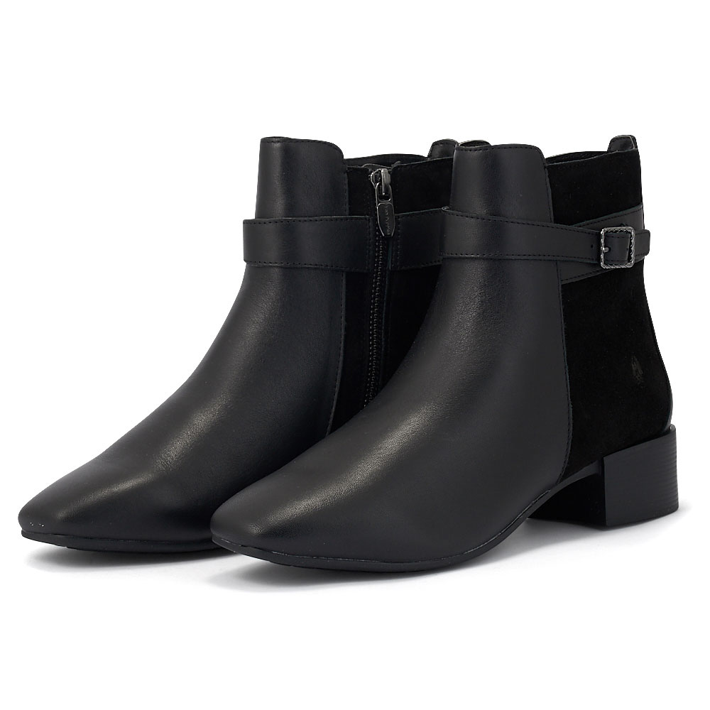 Hush Puppies – Hush Puppies Naomi Side Zip Boot HW06734-007 – 00336