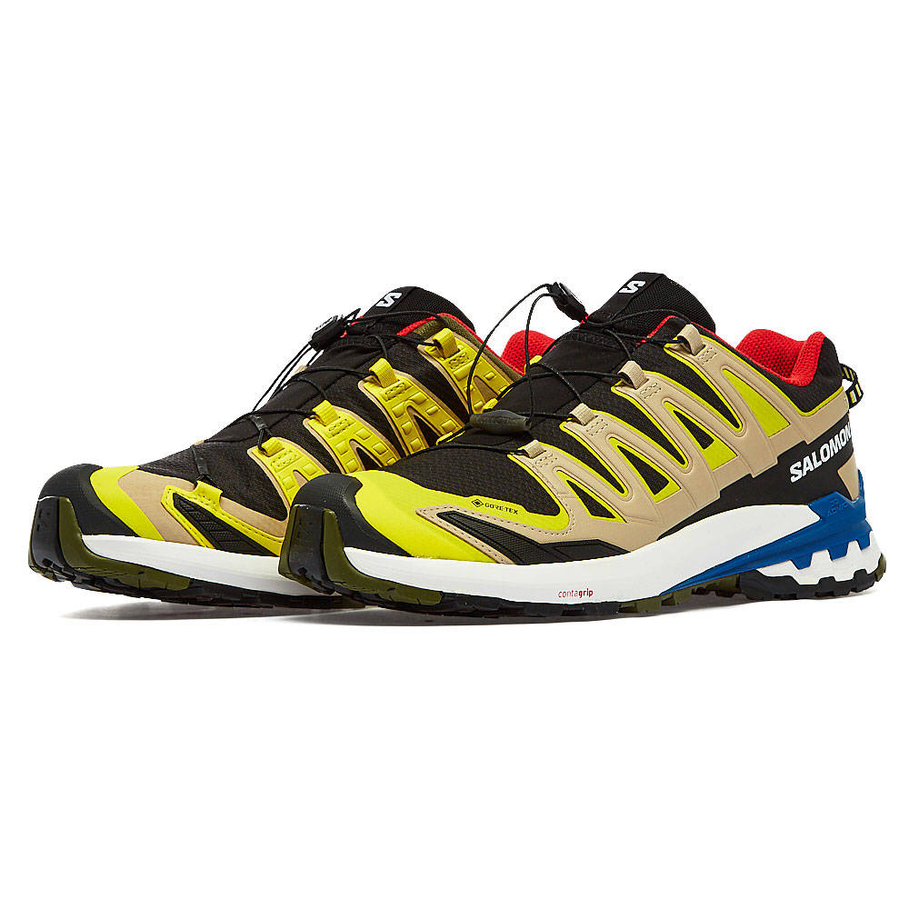 Salomon - Salomon Trail Running Shoes Xa Pro 3D V9 Gtx L47119000 - SAL.BLACK/BUTTER/LAP SAL.BLACK/BUTTER/LAP Salomon