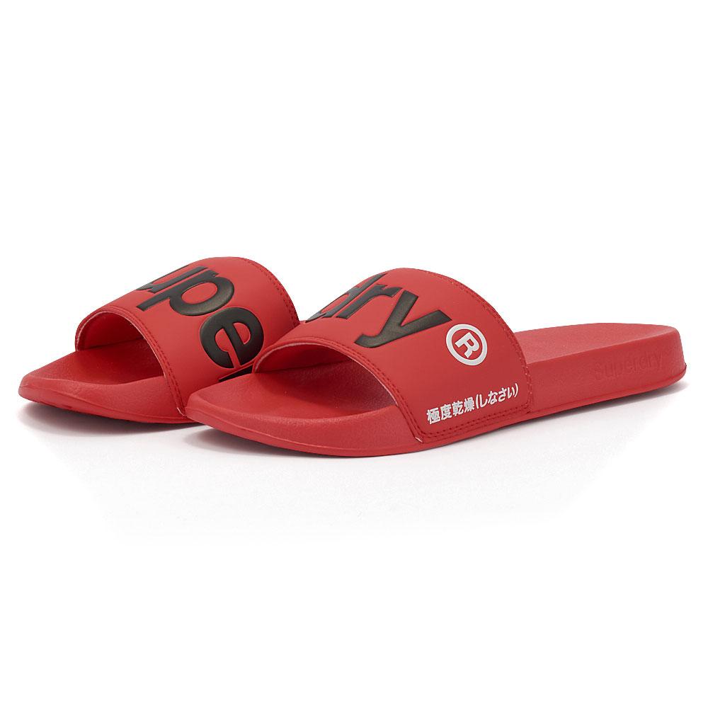 Superdry – Superdry D1 Classic Superdry Pool Slide MF310008A-OMG – 00198