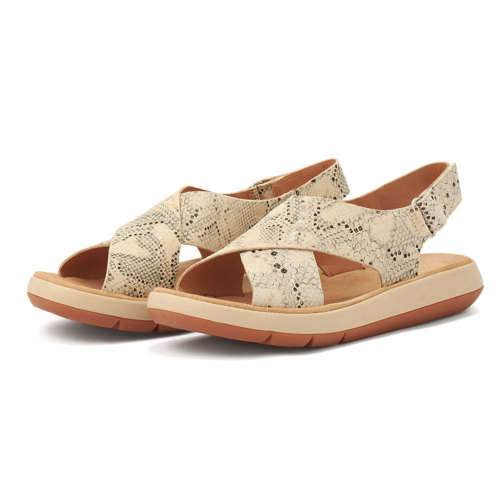 Clarks – Clarks Jemsa Cross Taupe Snake 26158478 – 01431
