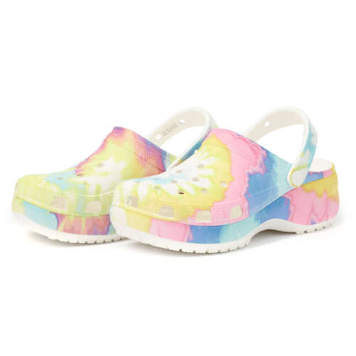 Crocs – Crocs ClassicPlatformTieDyeGraphClgW 207151-94S – 01039